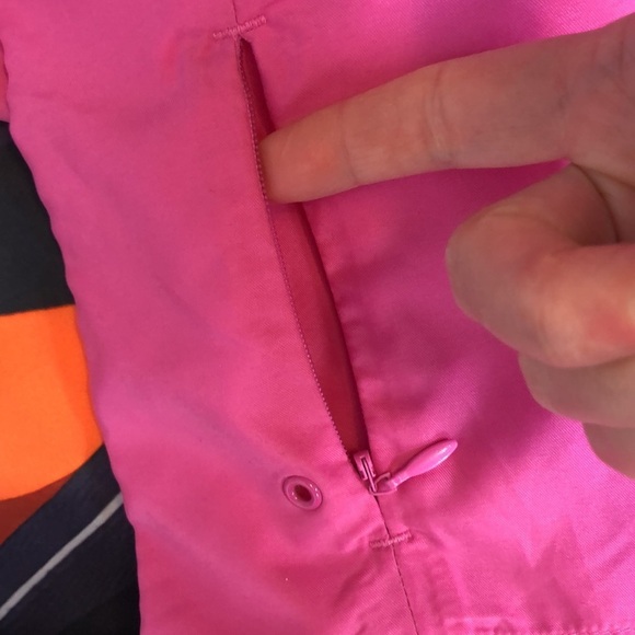 ATHLETA WOMAN WIDE LEG ANKLE PINK PANTS SIZE 12 - Picture 10 of 12